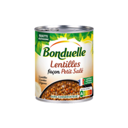 Lentilles façon petit salé - 800g