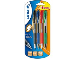 Blister G-2 07 Moyen x 3 +1 gratuit (noir bleu rouge + vert) 