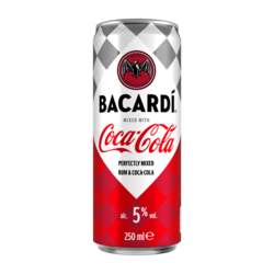 Bacardi & Coca-Cola 250ml Range