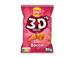 3D Bugles Bacon 85g