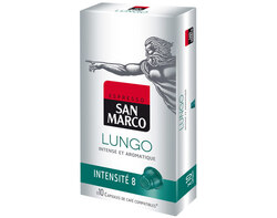 Lungo, Intense et Aromatique, Intensité 8