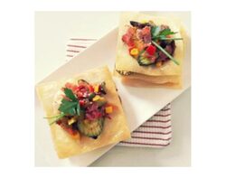 Millefeuille méditerranéen. 