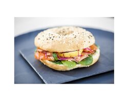 Bagel au saumon