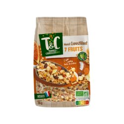 Muesli croustillant 7 fruits 1 kg