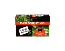 Capsules Carte Noire Bio x30
