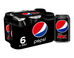 Pepsi Max 6x33cL