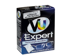 Lingettes nettoyantes optique Vu Expert
