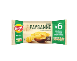 Lay's Paysanne Nature Lot de 6x27,5g