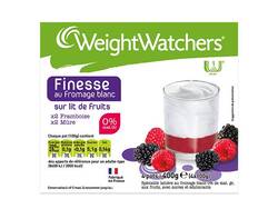 Finesse sur lit de fruits rouges