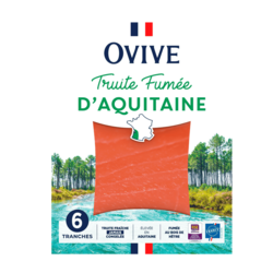 Truite fumée d'Aquitaine 6 tranches 