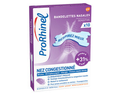 Bandelettes transparentes x10