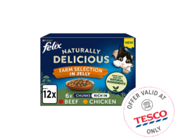 Felix Naturally Delicious Cat Food