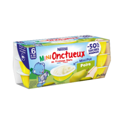 P'TIT ONCTUEUX MINI POIRE (6x50g)