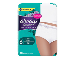 Plus, taille M - 6 gouttes (x18 BIGPACK)