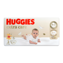 Couches Huggies Extra Care taille 3