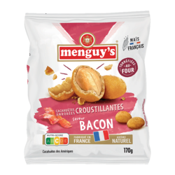 Cacahuètes enrobées Bacon - 170g