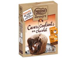 Préparation pour Cœurs Coulants au chocolat