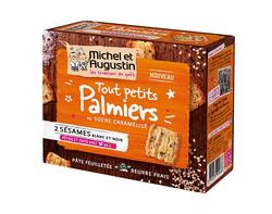 Petits palmiers aux deux sésames caramélisés 90g