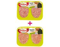 2 viandes de Veau Tendriade au choix