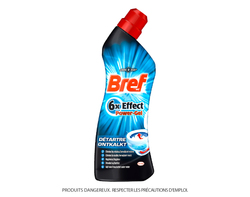 Bref WC 6x Effect Power Gel Détartre 750ml