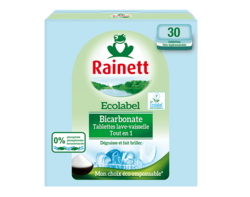 Tablettes vaisselle Bicarbonate x30 lavages