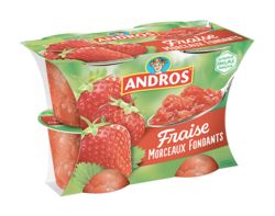 Fraise Morceaux 4x100g