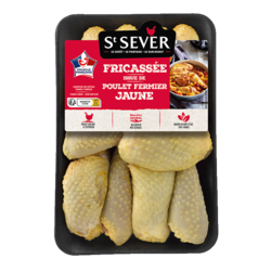 Fricassée issue de poulet fermier