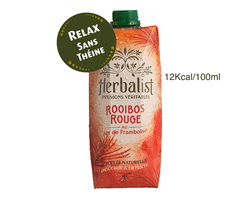 Herbalist Rooibos Framboise 50cL
Allégé en Sucres, Sans Théine