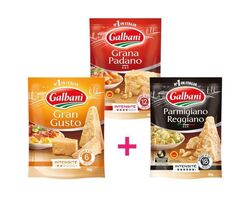 3 râpés italiens Galbani au choix