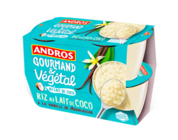 Riz au lait de coco à la vanille de Madagascar