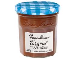 Caramel au praliné avec noisettes torréfiées 220g
