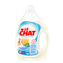 Le Chat Sensitive Savon de Marseille & Aloe Vera x42 lavages