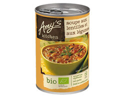 Soupe Lentilles et légumes