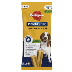 Daily Oral Care Medium Dog Treats - 5 DENTASTIX™ chews