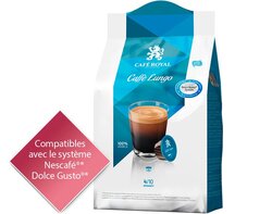 Capsules Café Royal Caffè Lungo
*Cette marque est la propriété de tiers qui n’ont aucune relation avec Delica AG.