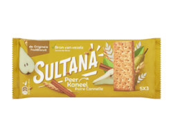 Sultana FruitBiscuit Poire Canelle 218g