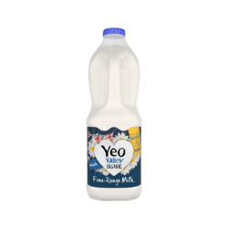 Whole fresh organic milk 2L