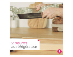 Faire prendre au frigo pendant 2 heures environ