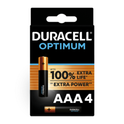 Duracell Optimum AAA x4