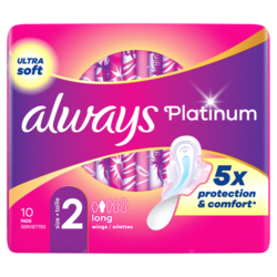 Always maandverband Platinum en Nacht