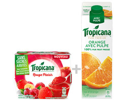 Offre valable pour l'achat de 1 jus + 1 dessert