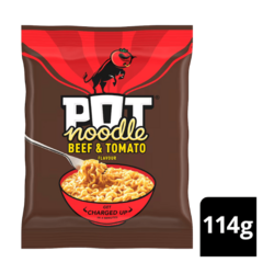 Pot Noodle Beef & Tomato Instant noodles 114G