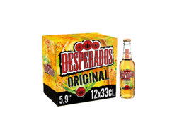 Desperados Original bière aromatisée tequila 12x33cl 5.9°
