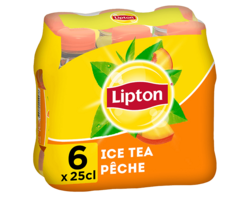 Lipton Saveur Pêche 6x25cL