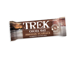 TREK Cocoa Oat Protein Flapjack 50g
