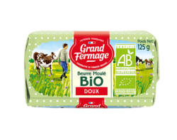 Beurre Moulé BIO Doux 125g
