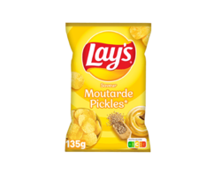 Lay's Moutarde Pickles 135g