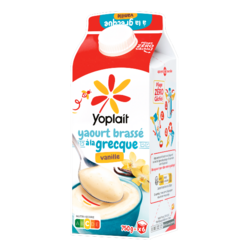 Yoplait En Brique à La Grecque Vanille 750g