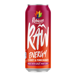 Rubicon Raw Energy Cherry & Pomegranate 500ml