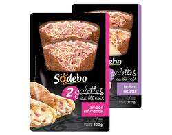 Galettes : 2 Galettes (2 recettes)